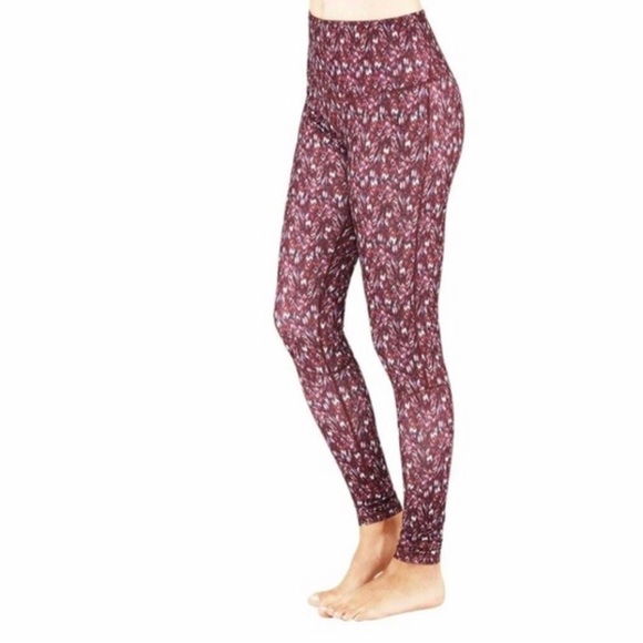 manduka Pants - MANDUKA Adaption Purple High Waist Leggings Size Medium